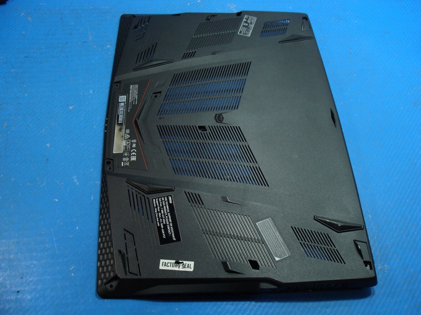 MSI GL63 9SEK 15.6 Genuine Laptop Bottom Case Base Cover 3076P1D255 Grade A