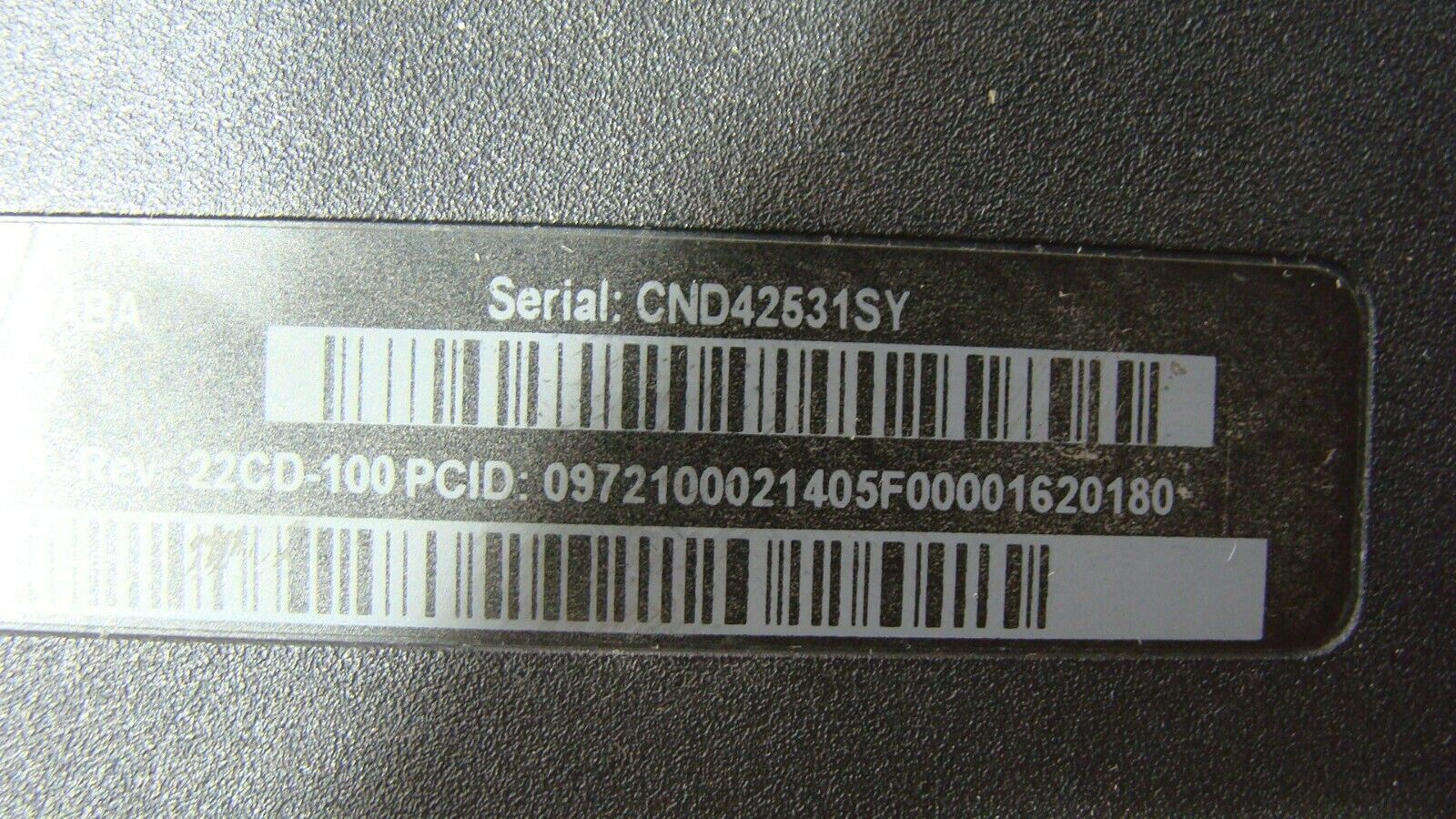 HP 15.6 15-g057cl OEM Bottom Case w/Speakers AP14D000D00 775087-001
