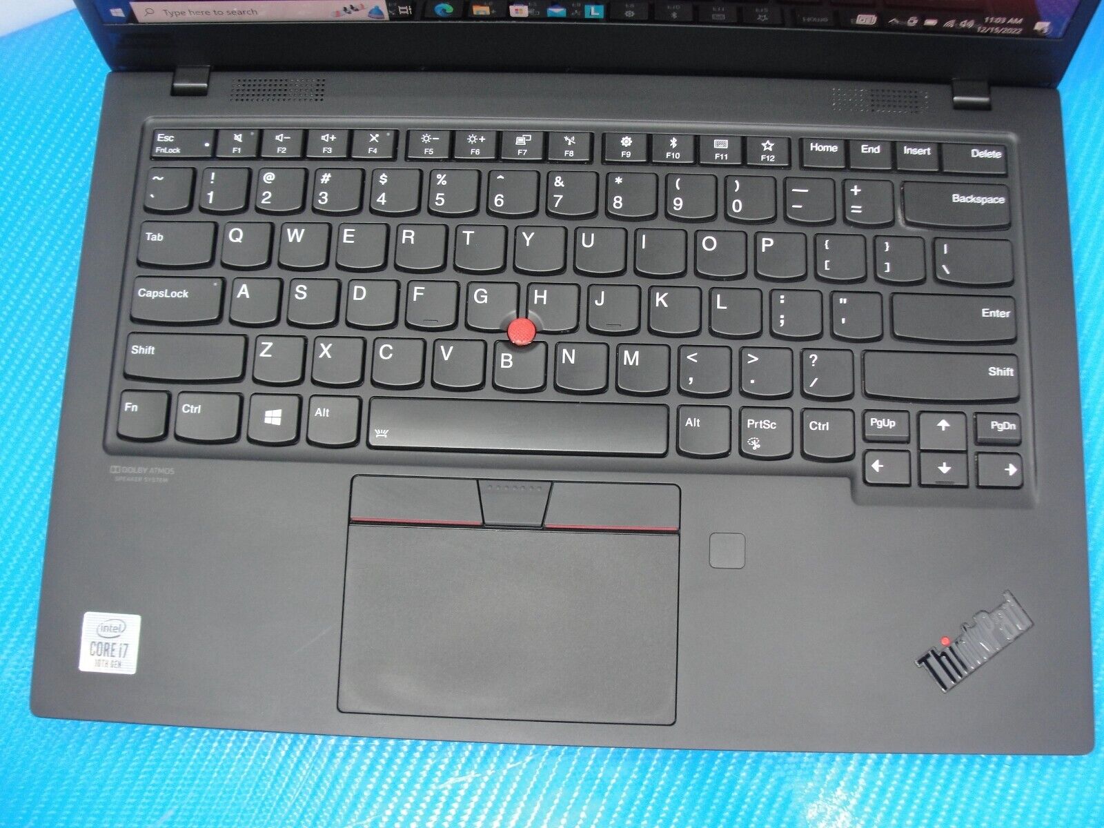 Lenovo ThinkPad X1 Carbon Gen 7 i7-10510U 4K UHD 16GB 512GB WRTY Great Battery