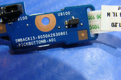 HP Elitebook 820 G1 12.5" Genuine Laptop Power Button Board w/Cable 6050A2630801 HP