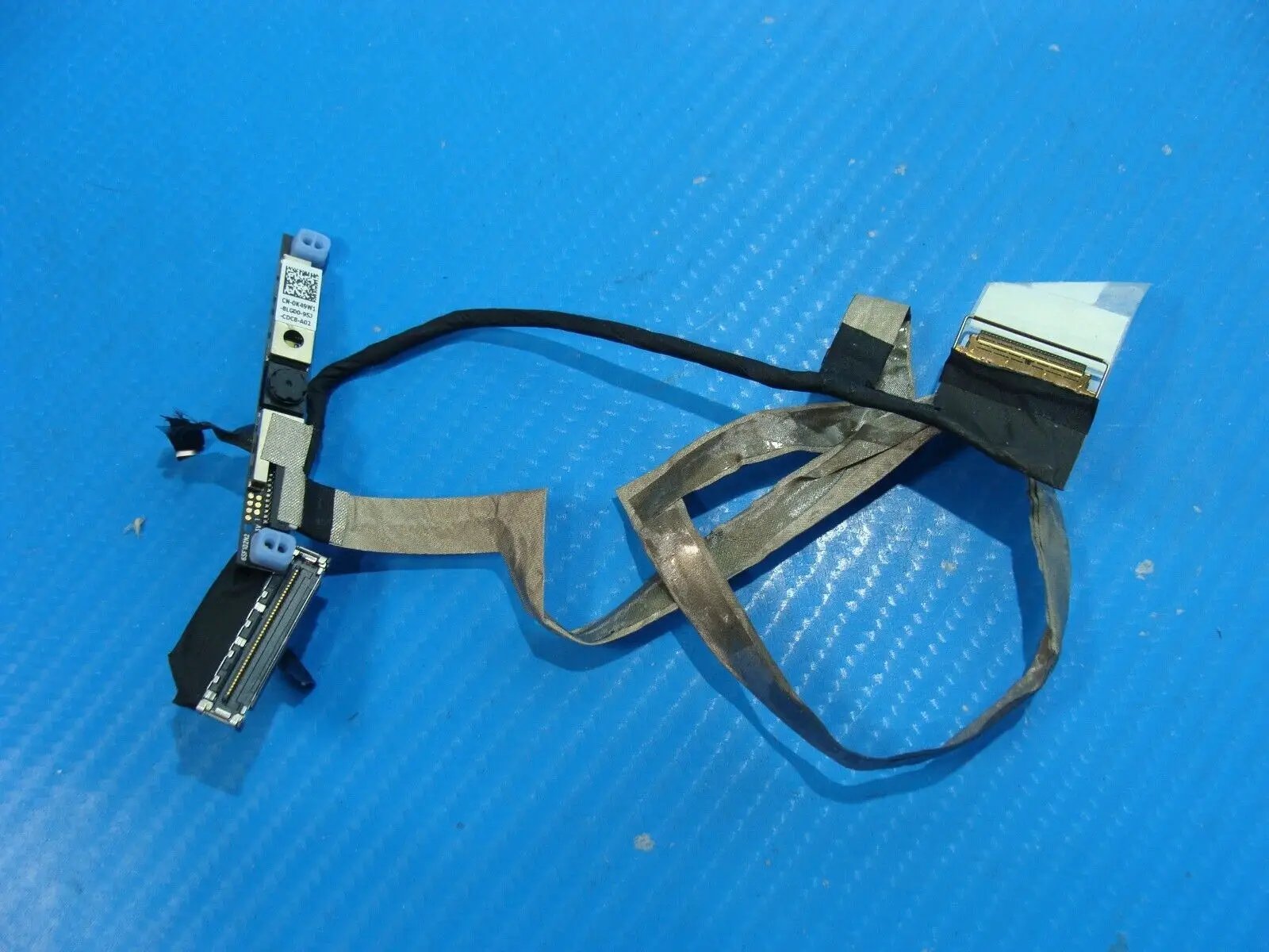 Dell Latitude 12.5” 7290 OEM LCD Video Cable w/WebCam C2P54 DC02C00HB00 K49W1