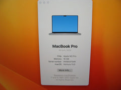 OB 3 cycle 3 YeaR WRTY Care+ 16" Apple MacBook Pro M2 Pro 12CPU 19GPU 16GB 512GB