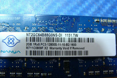 Dell Alienware M17x R3 17.3" 2GB 1Rx8 PC3-12800S RAM Memory NT2GC64B88G0NS-DI Dell