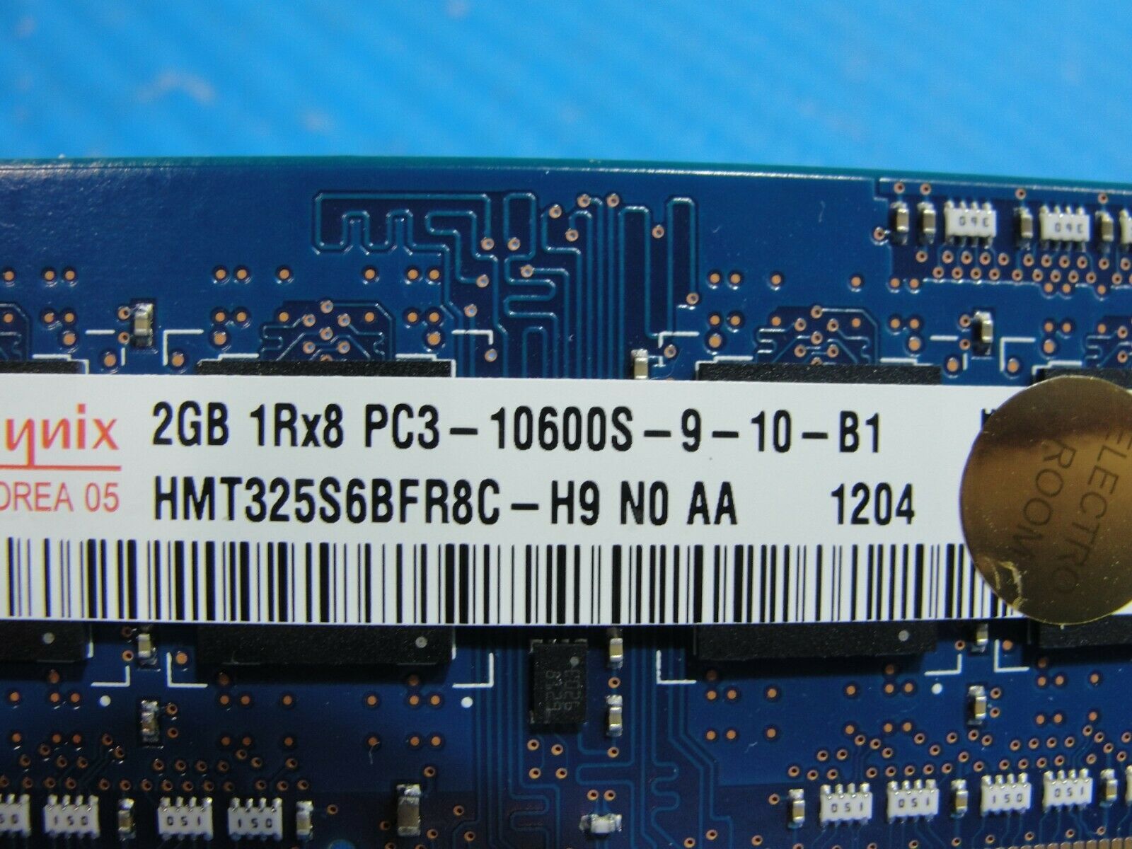 MacBook Pro A1286 Laptop Hynix 2GB x2 Memory PC3-10600S-9-10-B1 HMT325S6BFR8C-H9 - Laptop Parts - Buy Authentic Computer Parts - Top Seller Ebay