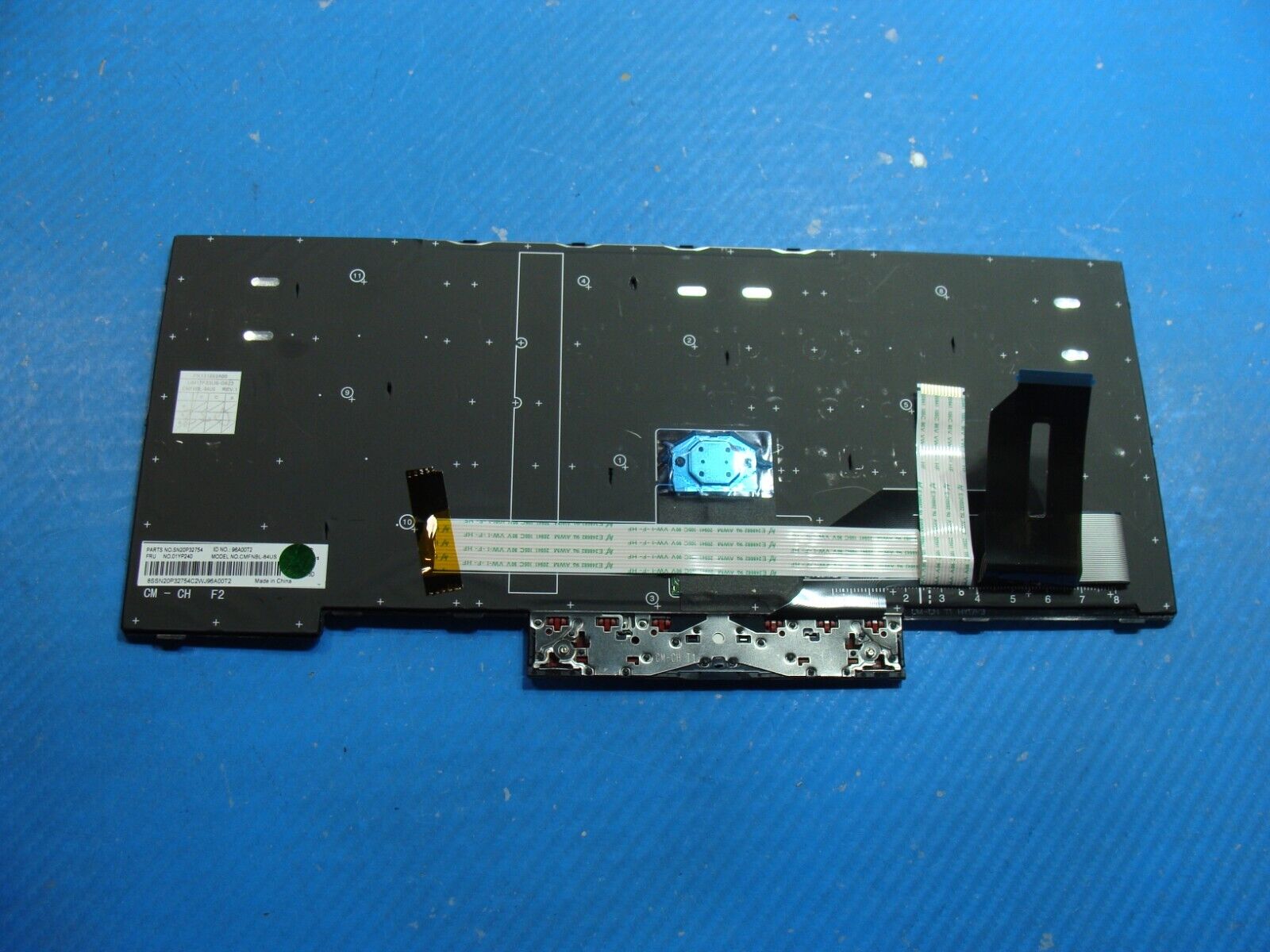 Lenovo ThinkPad E490 14 US Keyboard Black SN20P32754 01YP240