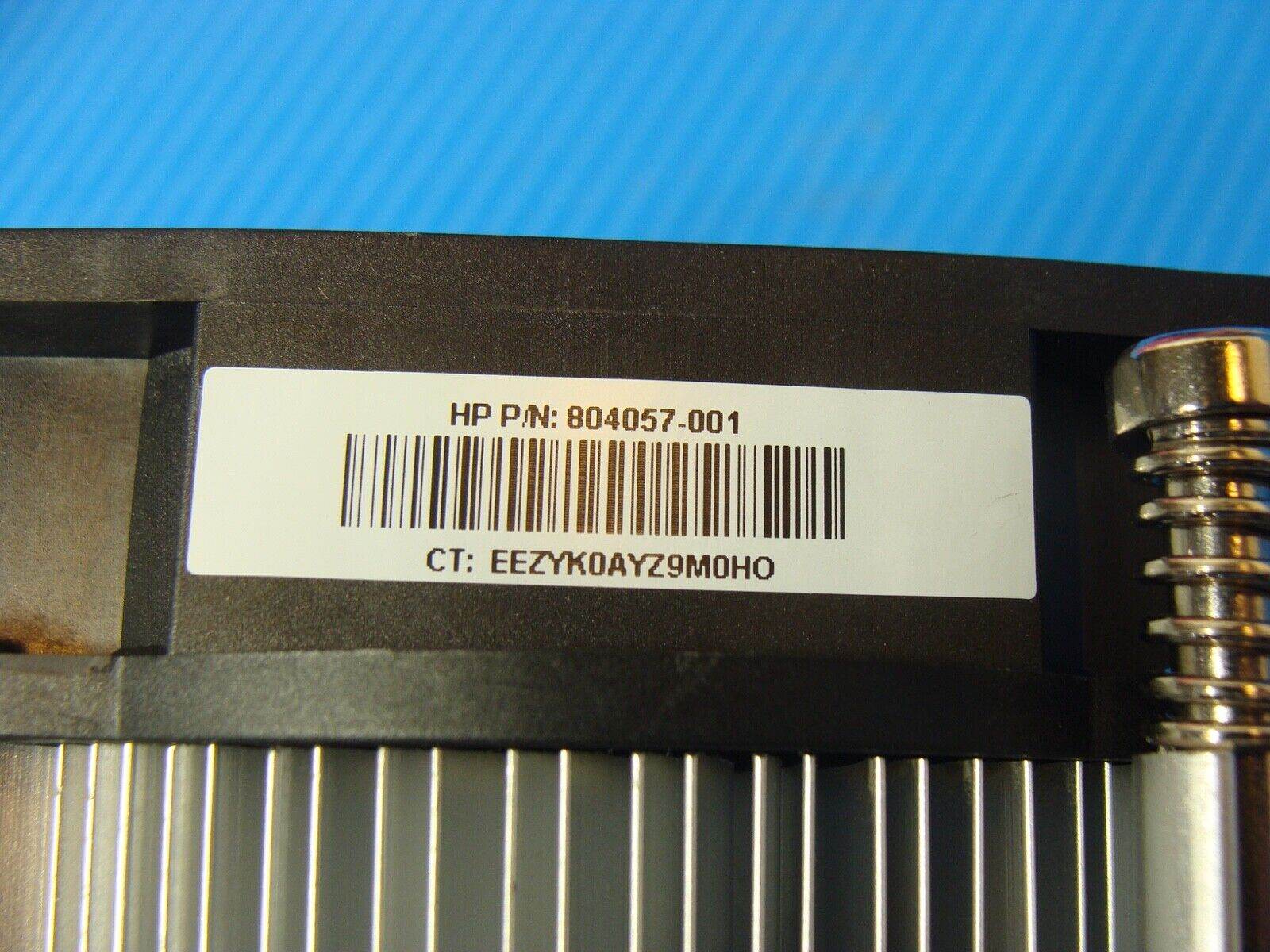 HP EliteDesk 800 G2 SFF Desktop Genuine CPU Fan Heat Sink Assembly 804057-001 - Tested Computer Laptop Parts