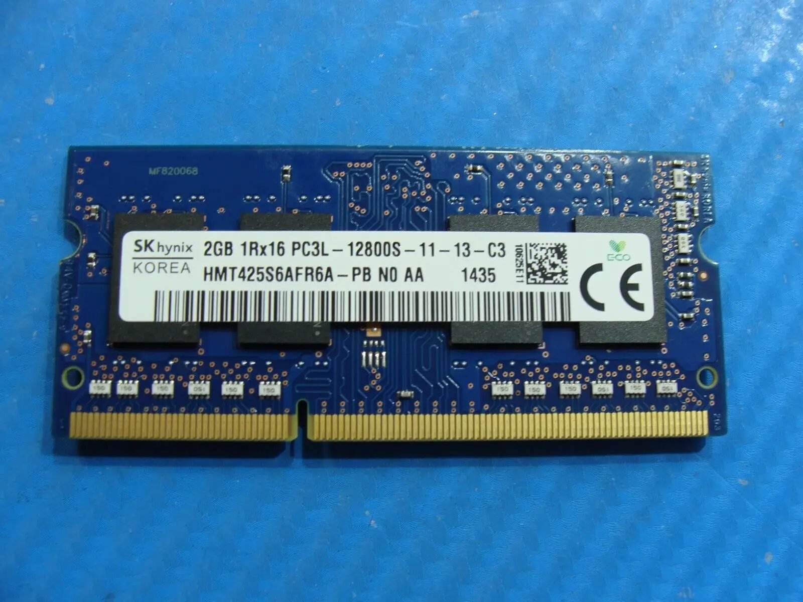 HP 15-f019dx SK Hynix 2GB 1Rx16 PC3L-12800S Memory RAM SO-DIMM HMT425S6CFR6A-PB - Tested Computer Laptop Parts