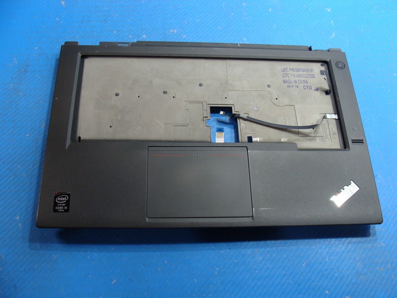Lenovo ThinkPad T440p 14 Genuine Laptop Palmrest w/Touchpad AP0SQ000400
