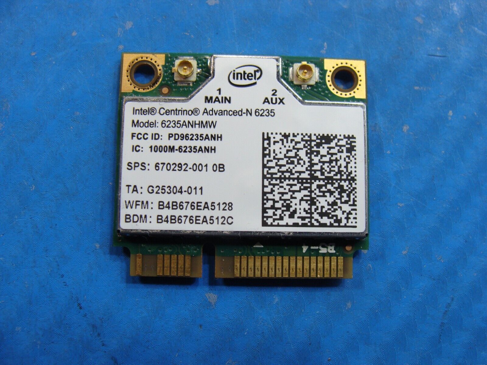 Samsung ATIV Book 8 NP880Z5E-X01UB 15.6 WiFi Wireless Card 6235ANHMW