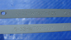 System 76 W765CUH 15.6" Genuine Laptop Left and Right Hinge Set Hinges System76