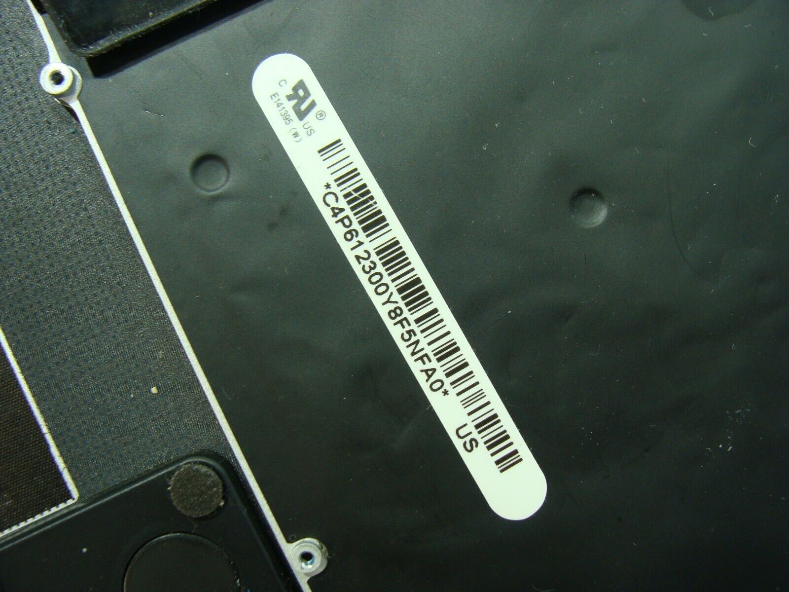 MacBook Pro A1398 15 Early 2013 ME665LL/A Top Case w/Keyboard Silver 661-6532