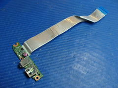 HP 15-f111dx 15.6" Genuine Laptop USB Audio Port Board w/Cable DA0U83TB6E0 HP