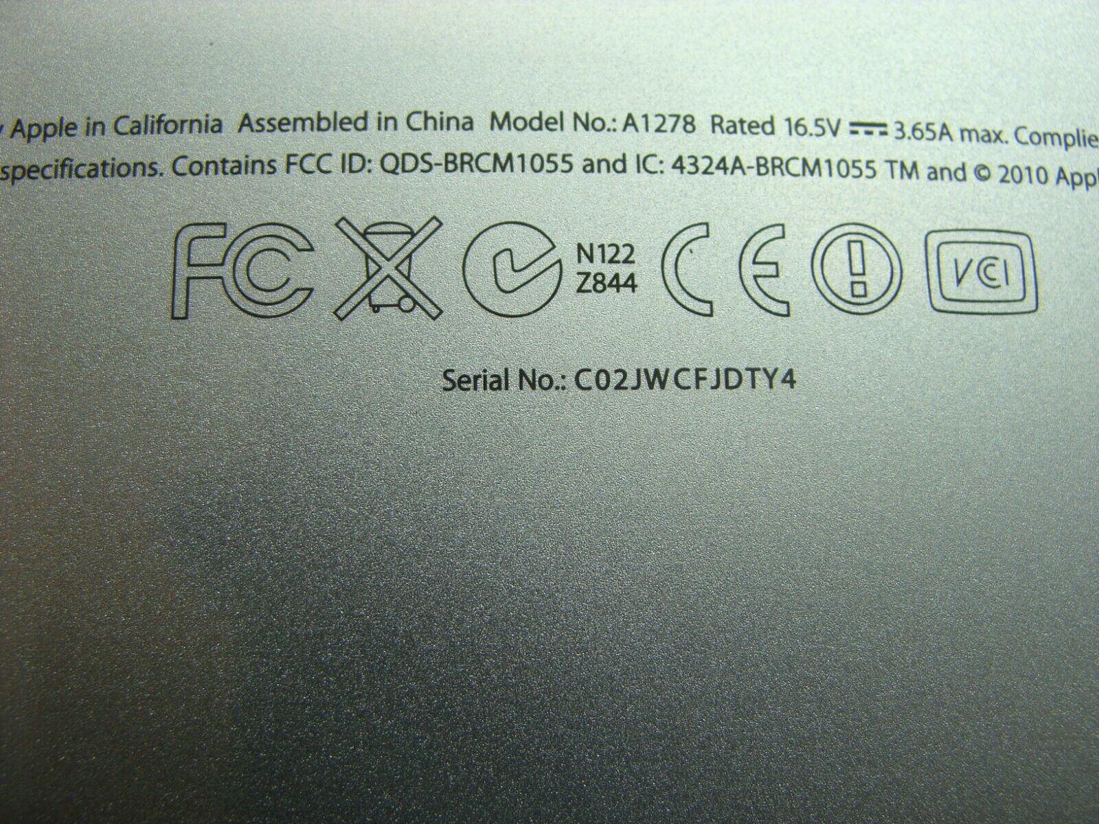 MacBook Pro A1278 13