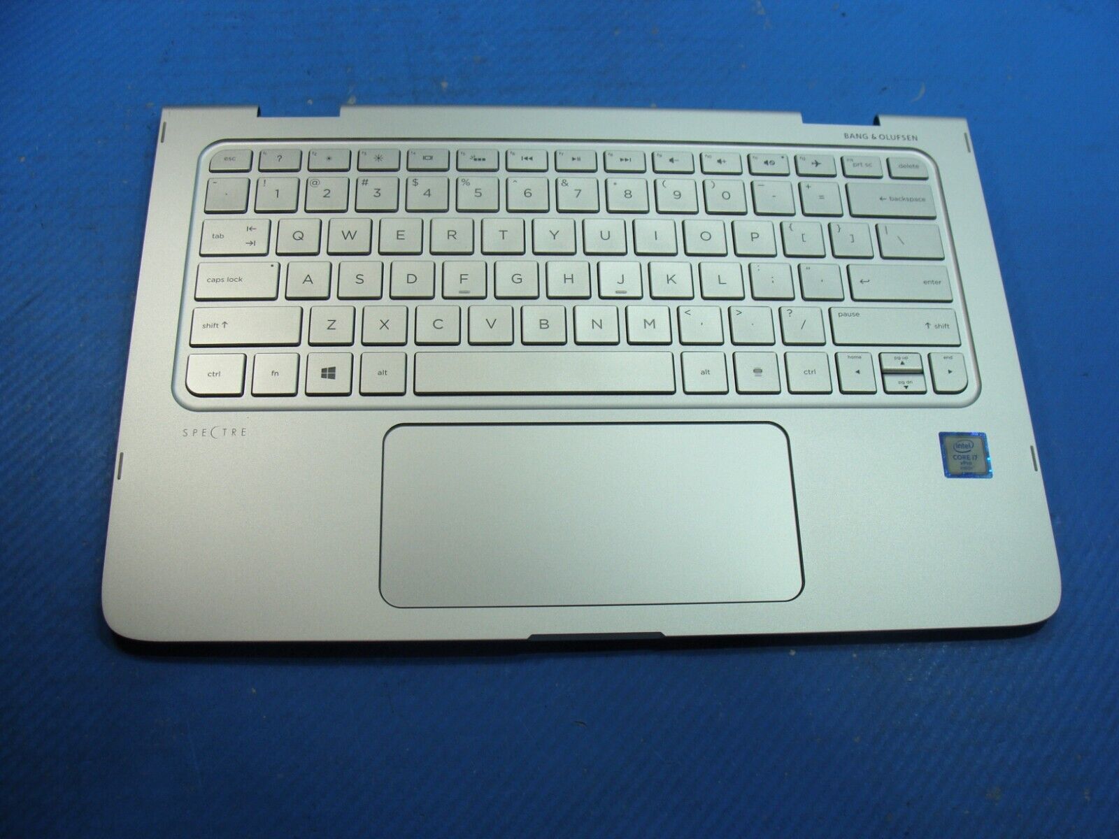 HP Spectre Pro x360 13.3” G2 OEM Palmrest w/TouchPad Backlit Keyboard Grade A