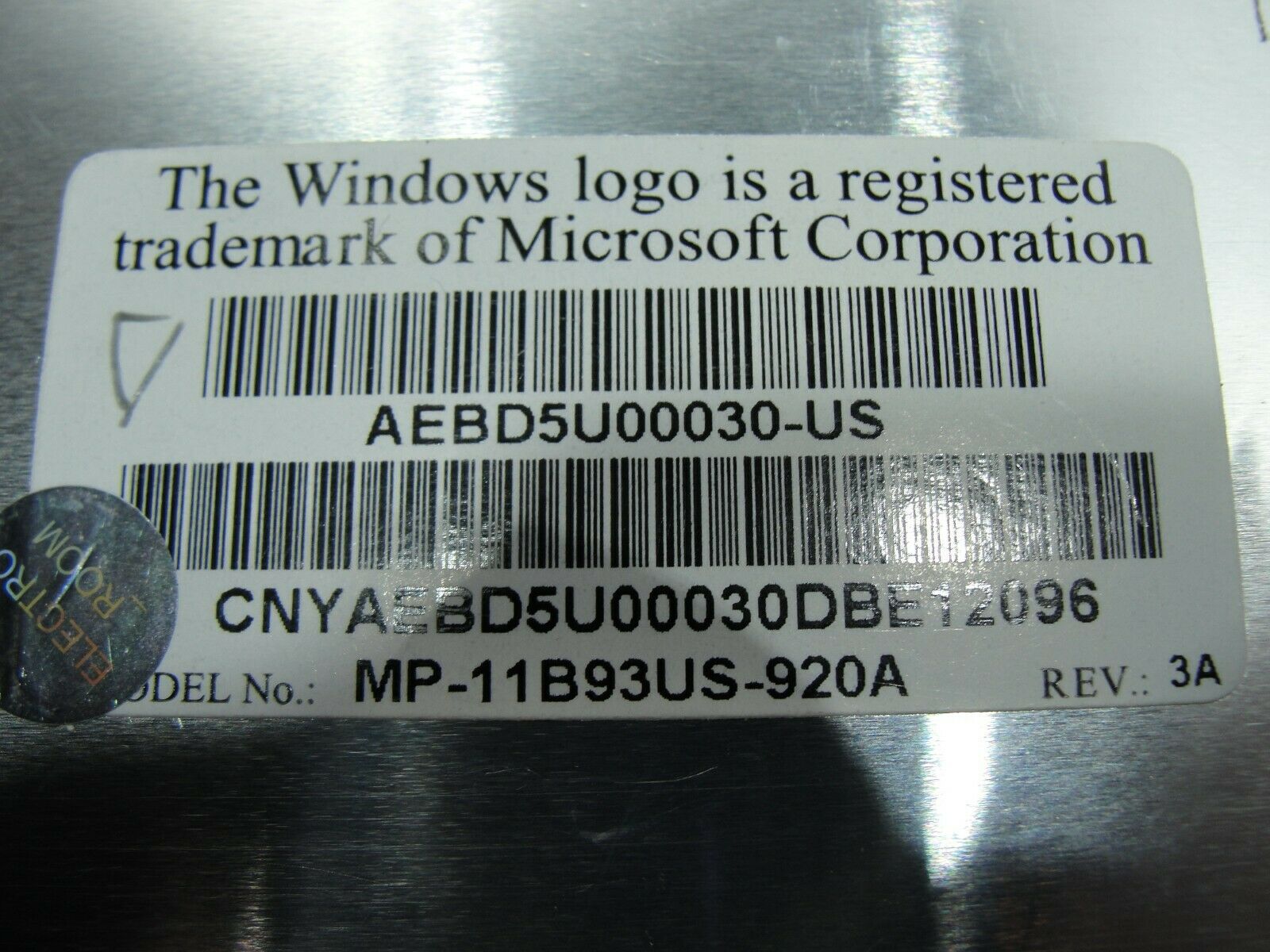 Toshiba Satellite A75D-A7286 17.3