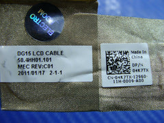 Dell Inspiron N5010 15.6" Genuine Laptop LVDS LED Video Cable 4K7TX  #1 Dell