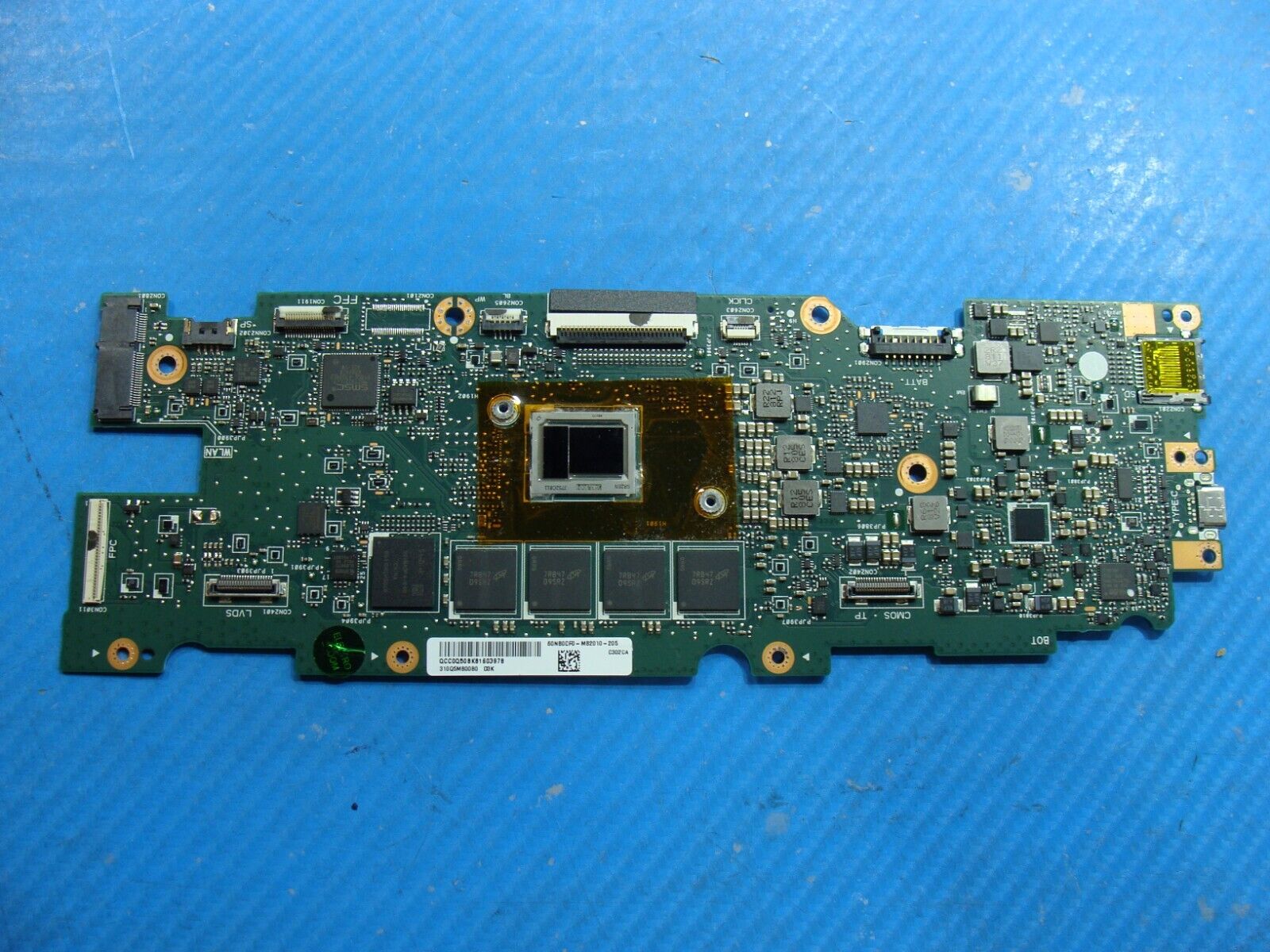 Asus Chromebook 12.5” C302C OEM Intel M3-6Y30 0.9GHz Motherboard 60NB0DF0-MB2010