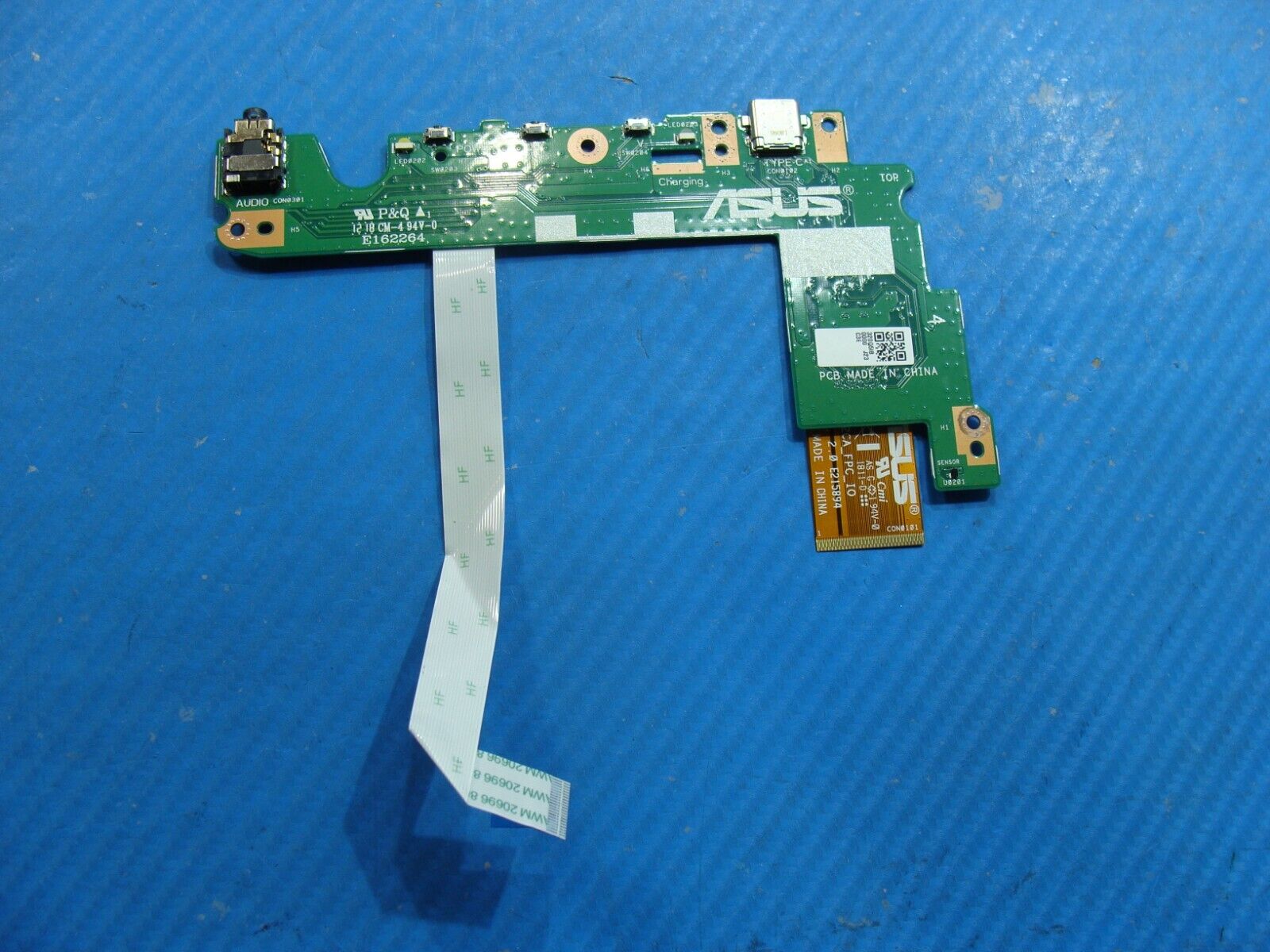 Asus Chromebook 12.5” C302C Genuine Audio USB Type-C Board w/Cables 320Q5IB0000