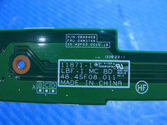 Lenovo ThinkPad L530 2478-5SU 15.6" Genuine Audio Jack Card Reader Board 04W3746 Lenovo