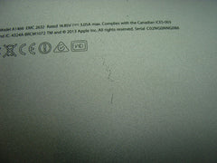 MacBook Air A1466 MD760LL/B MD761LL/B Early 2014 13" OEM Bottom Case 923-0443 