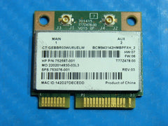 HP ENVY 15t-k000 15.6" Genuine Laptop Wireless WIFI Card BCM943142HM - Laptop Parts - Buy Authentic Computer Parts - Top Seller Ebay