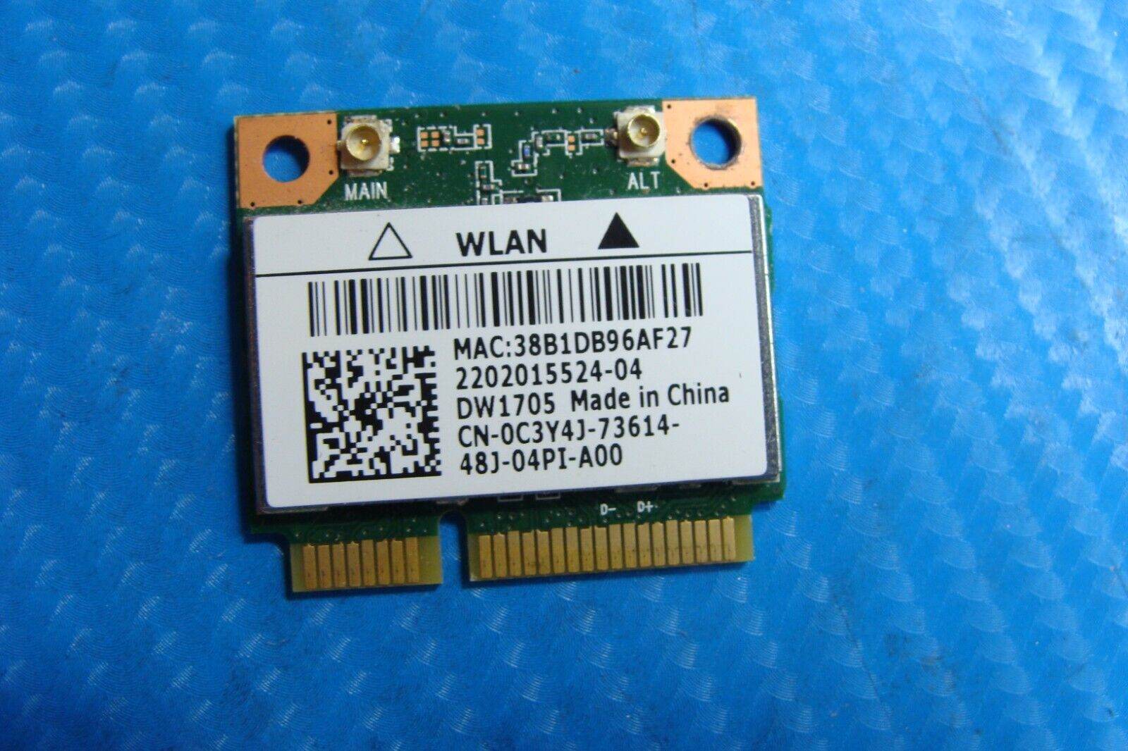 Dell Inspiron 3250 Genuine Desktop WiFi Wireless Card qcwb335 c3y4j - Tested Computer Laptop Parts