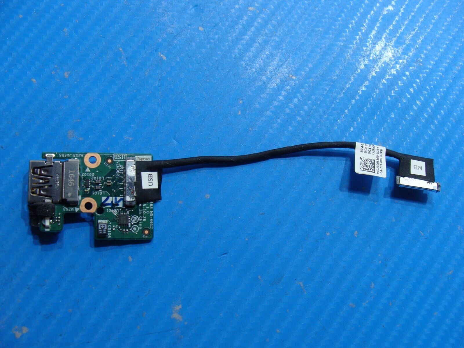 Lenovo ThinkPad 14’’ T460P Genuine Laptop USB Board w/Cable NS-A612 DC02C008B00