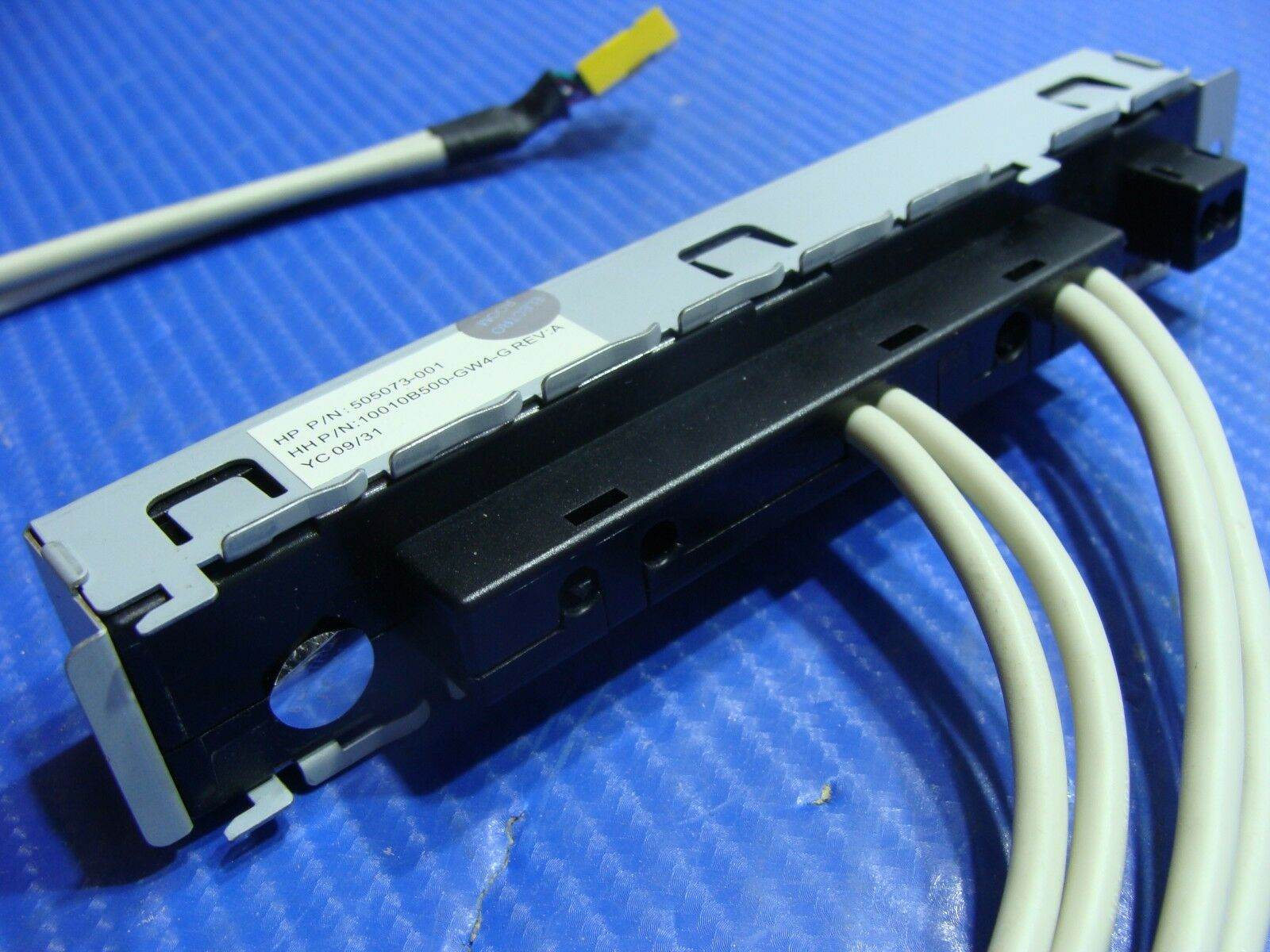 HP Pavilion P6245F Desktop OEM USB Audio I/O Ports Panel 505073-001 w/Cable ER* - Tested Computer Laptop Parts