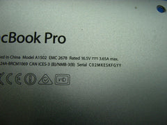 MacBook Pro A1502 ME864LL/A Late 2013 13" Genuine Laptop Bottom Case 923-0561 Apple