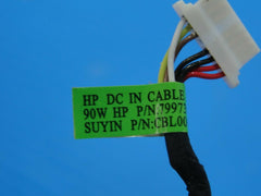 HP Chromebook 11-v020wm 11.6" Genuine DC IN Power Jack w/Cable 799735-Y51 HP