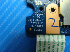 HP Notebook 15-ay065nr 15.6" Genuine USB SD Card Reader Board w/Cable LS-D702P - Laptop Parts - Buy Authentic Computer Parts - Top Seller Ebay