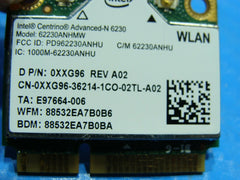 Dell XPS 14Z L412Z 14" Genuine Laptop Wireless WiFi Card 62230ANHMW XXG96 Dell