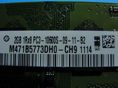 MacBook A1286 Samsung 2GB Memory SO-DIMM PC3-10600S M471B5773DH0-CH9 - Tested Computer Laptop Parts