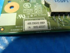 Lenovo Edge 15 80K9 15.6" Genuine USB Card Reader Audio Board 455.03G02.0001 Lenovo