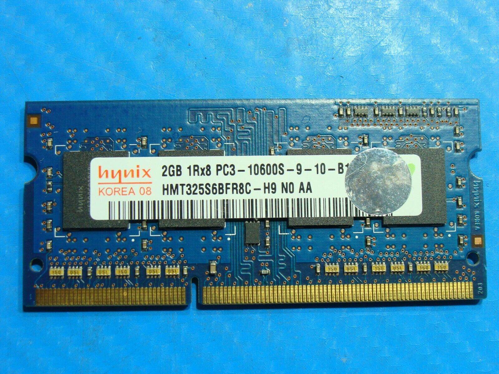 Dell M17x R3 SO-DIMM Hynix 2GB Memory PC3-10600S-9-10-B1 HMT325S6BFR8C-H9 - Tested Computer Laptop Parts