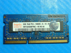 Dell M17x R3 SO-DIMM Hynix 2GB Memory PC3-10600S-9-10-B1 HMT325S6BFR8C-H9 - Tested Computer Laptop Parts