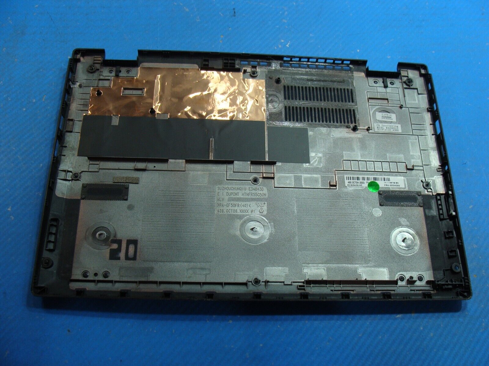 Lenovo ThinkPad L380 13.3 Bottom Case Base Cover 02DA306