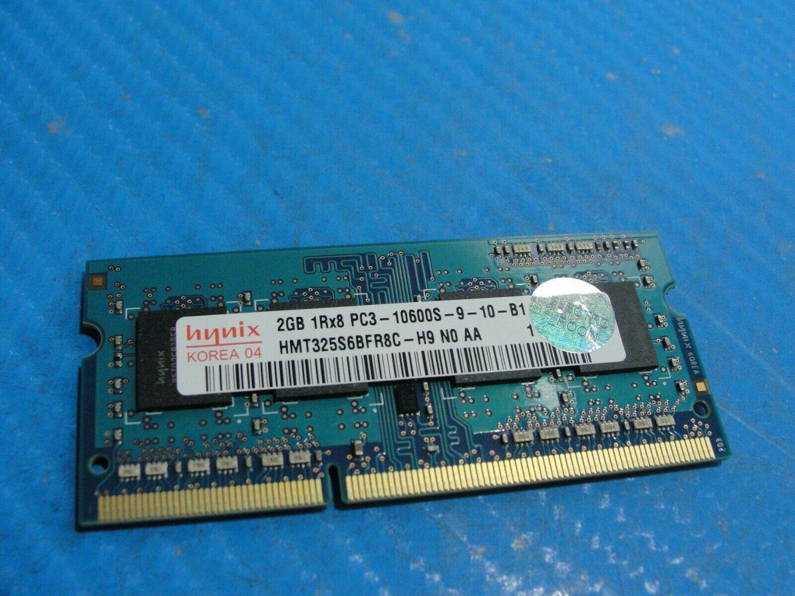 MacBook Pro A1286 SO-DIMM Hynix 2GB Memory PC3-10600S-9-10-B1 HMT325S6BFR8C-H9 - Tested Computer Laptop Parts