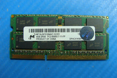 Apple A1286 Micron 4Gb 2rx8 pc3-8500s Memory RAM SO-DIMM mt16jsf51264hz-1g1d1 - Tested Computer Laptop Parts