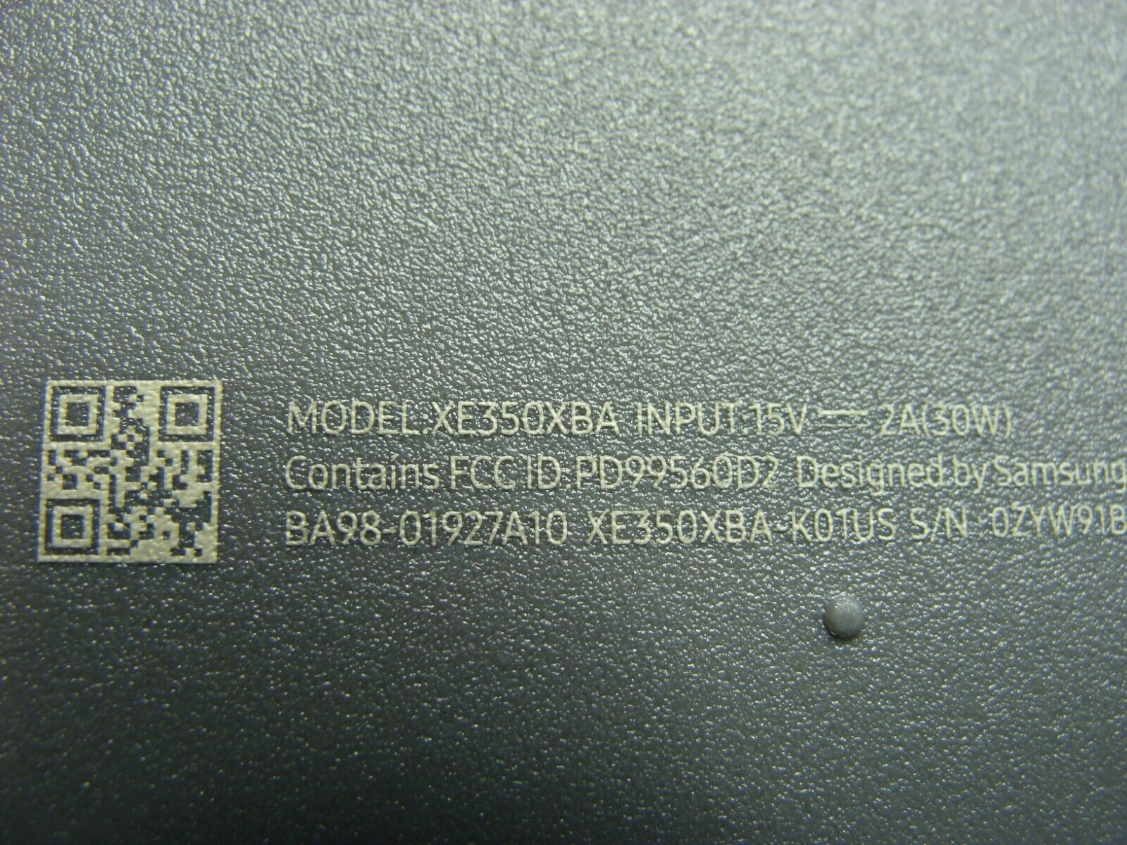 Samsung XE350XBA-K01US 15.6