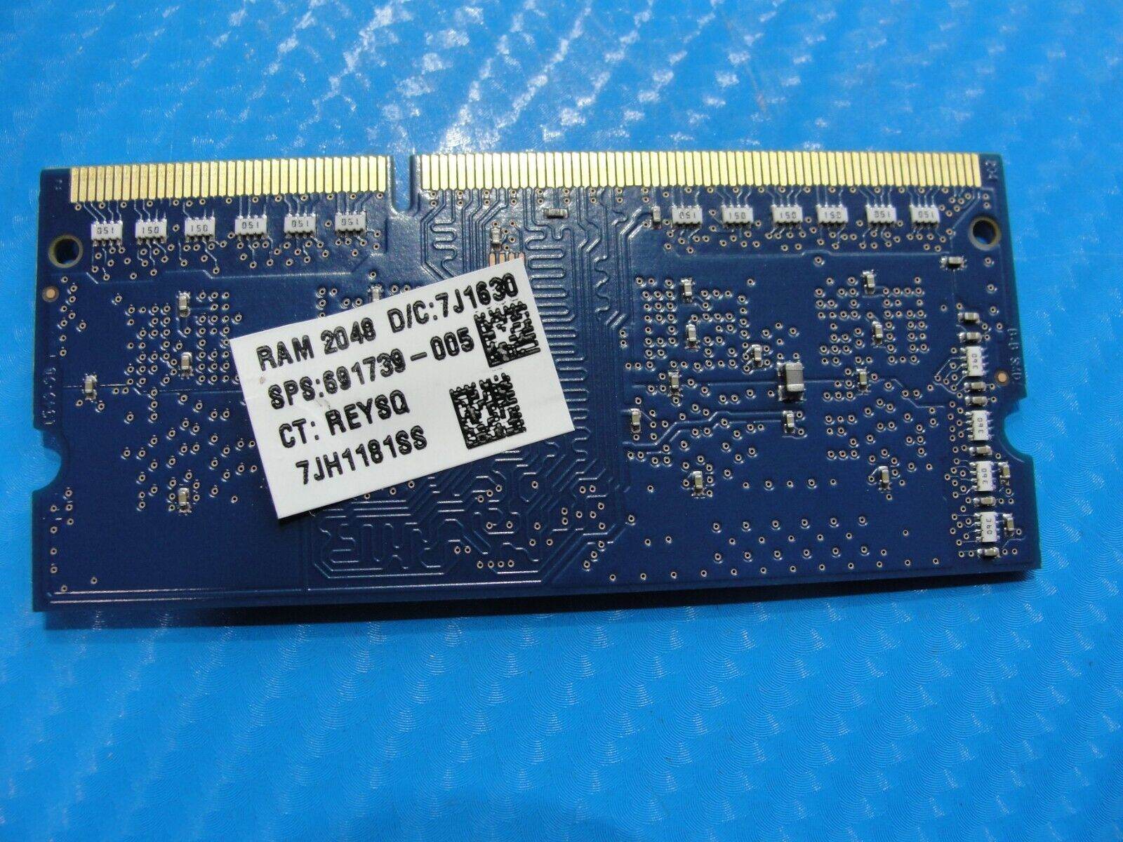 HP 15-af123cl Hynix 2Gb 1Rx16 Memory So-Dimm PC3L-12800S HMT425S6CFR6A-PB - Tested Computer Laptop Parts