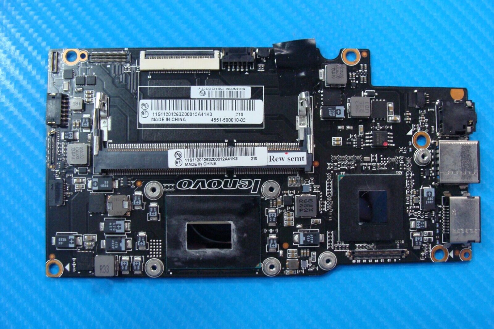 Lenovo IdeaPad Yoga 13 13.3 Intel i3-3217U 1.8GHz Motherboard 90000652 AS IS