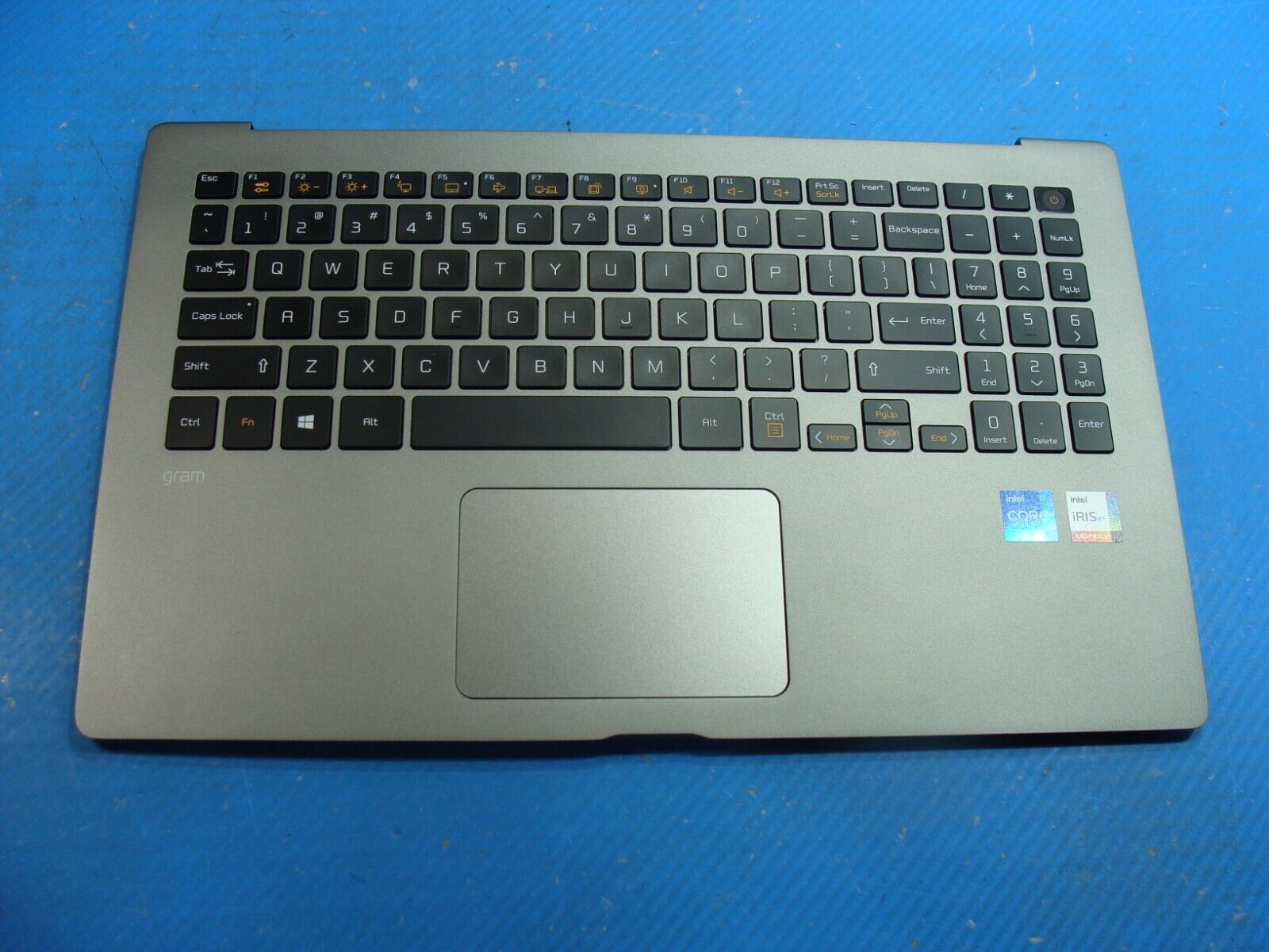 LG Gram 15 15Z95N 15.6 Palmrest w/Touchpad Keyboard Backlit