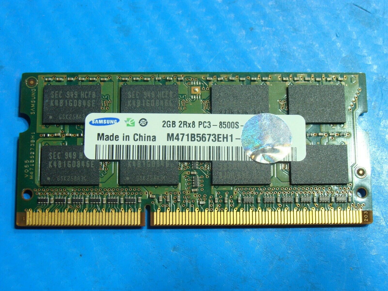 MacBook Pro A1278 Samsung 2GB Memory PC3-8500S-07-10-F2 M471B5673EH1-CF8 - Laptop Parts - Buy Authentic Computer Parts - Top Seller Ebay