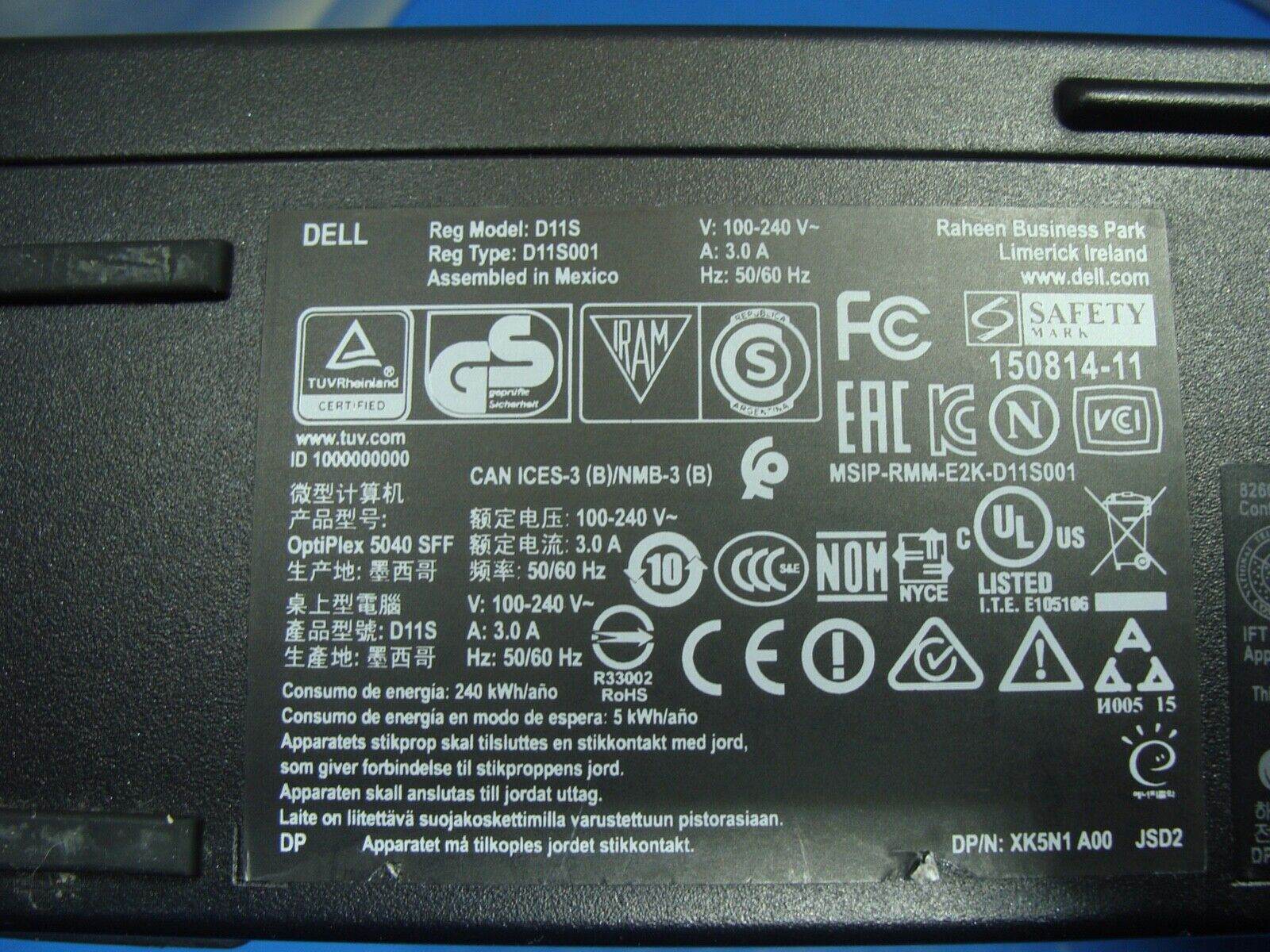 Dell Optiplex 5040 SFF Intel Core i5-6500 3.20GHz 8GB DDR3 RAM No HDD No Adapter - Tested Computer Laptop Parts