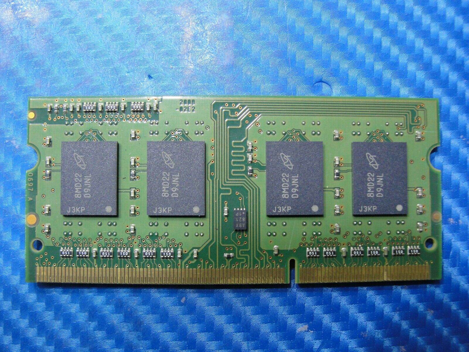 MacBook A1278 Laptop Micron 1GB Memory PC3-8500S-7-00-BP MT8JSF12864HZ-1G1D1 - Tested Computer Laptop Parts