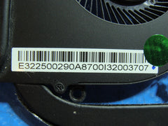 MSI P65 Creator 8RF 15.6" Genuine CPU Cooling Fans w/Heatsink E322500290