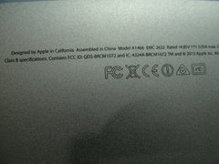 MacBook Air A1466 13" Early 2014 MD760LL/B Bottom Case 923-0443 - Laptop Parts - Buy Authentic Computer Parts - Top Seller Ebay