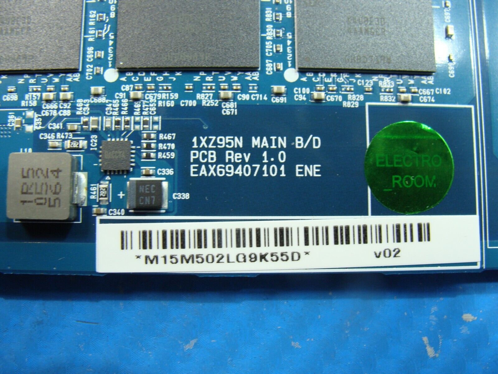 LG Gram 15Z95N 15.6 Intel i5-1135G7 2.4GHz Motherboard EAX69407101