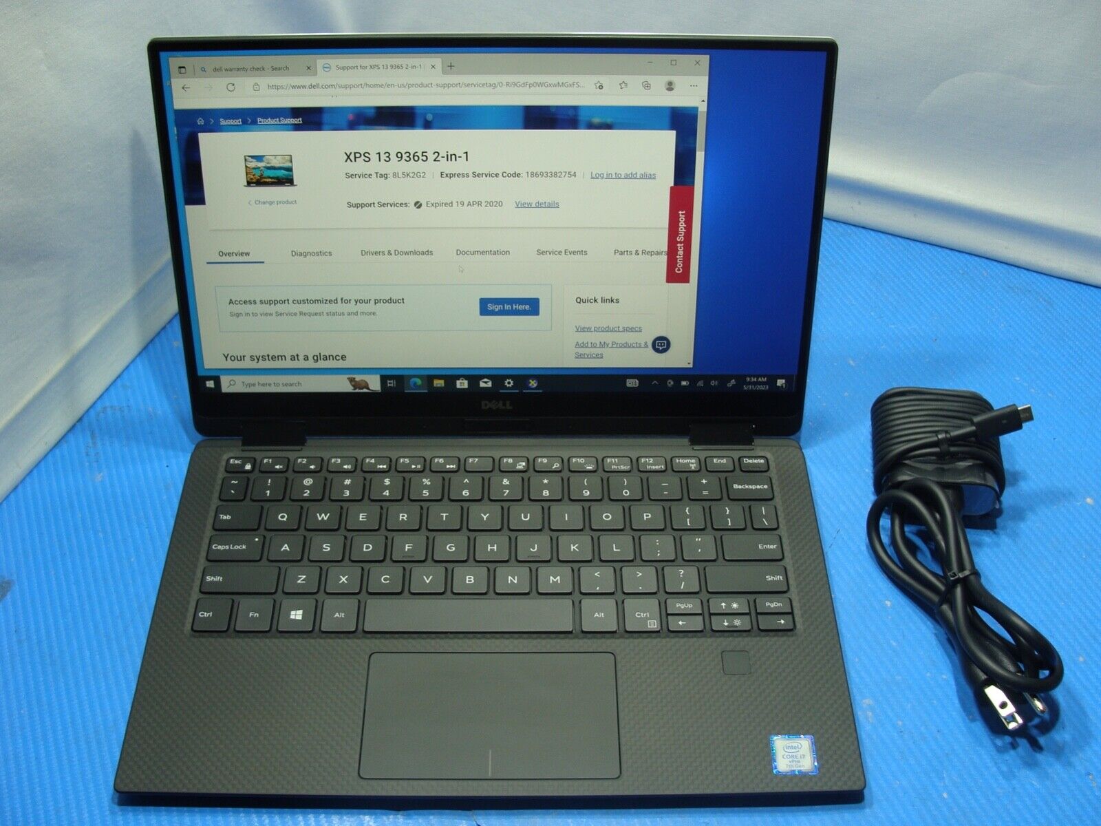 OMG @ Dell XPS 13 9365 2-in-1 laptop 13.3